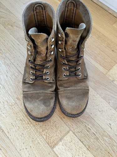 Red wing shoes - shoes, iron