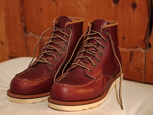 Red wing moc toe - red, 8856