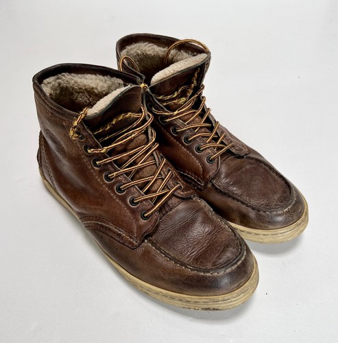 Preventi shearling moc toe - shearling,