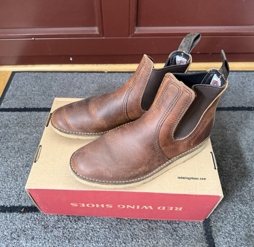 Red wing shoes herren chelsea - red,